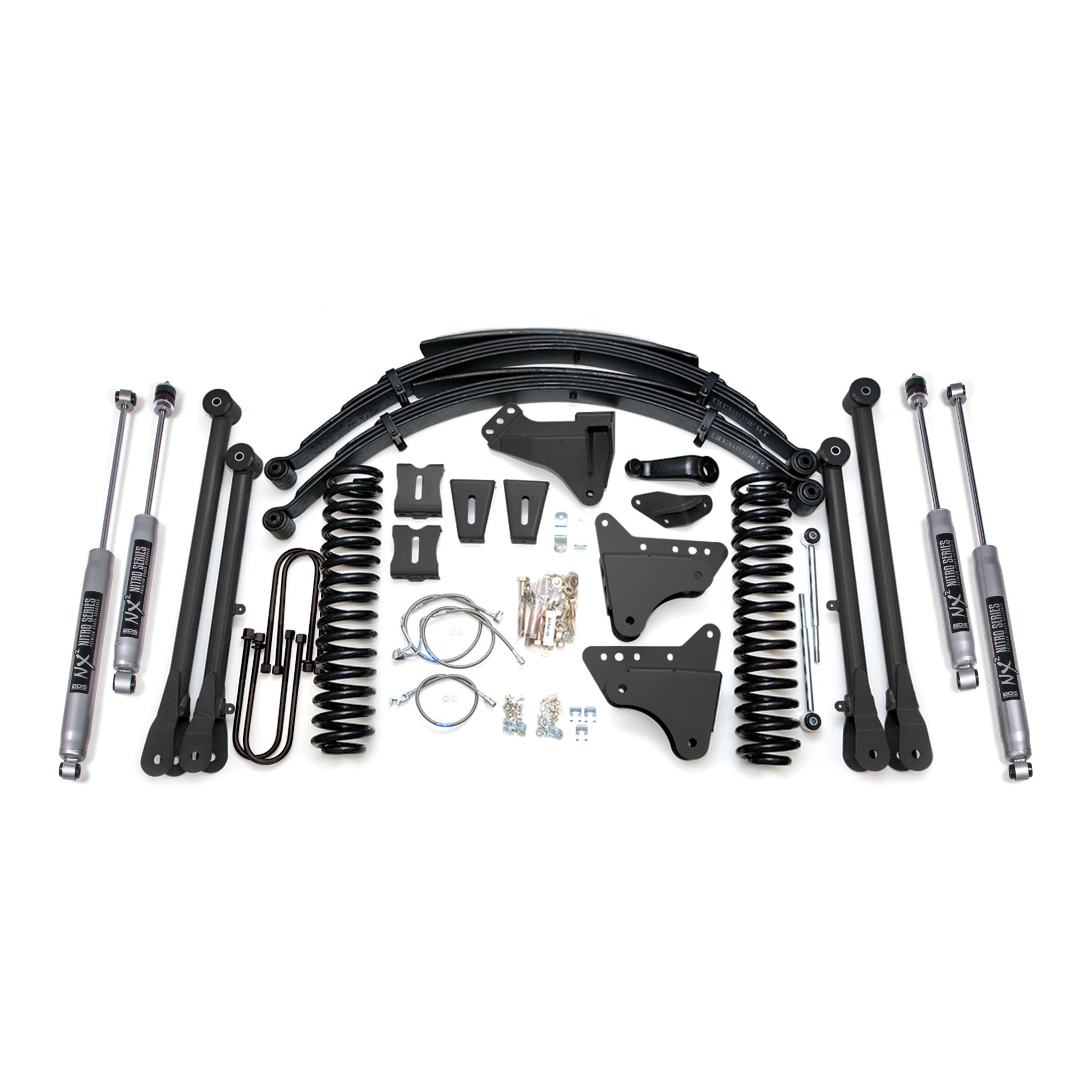 05-07 F250/350 Gas 8/8 4-Link Spring Kit