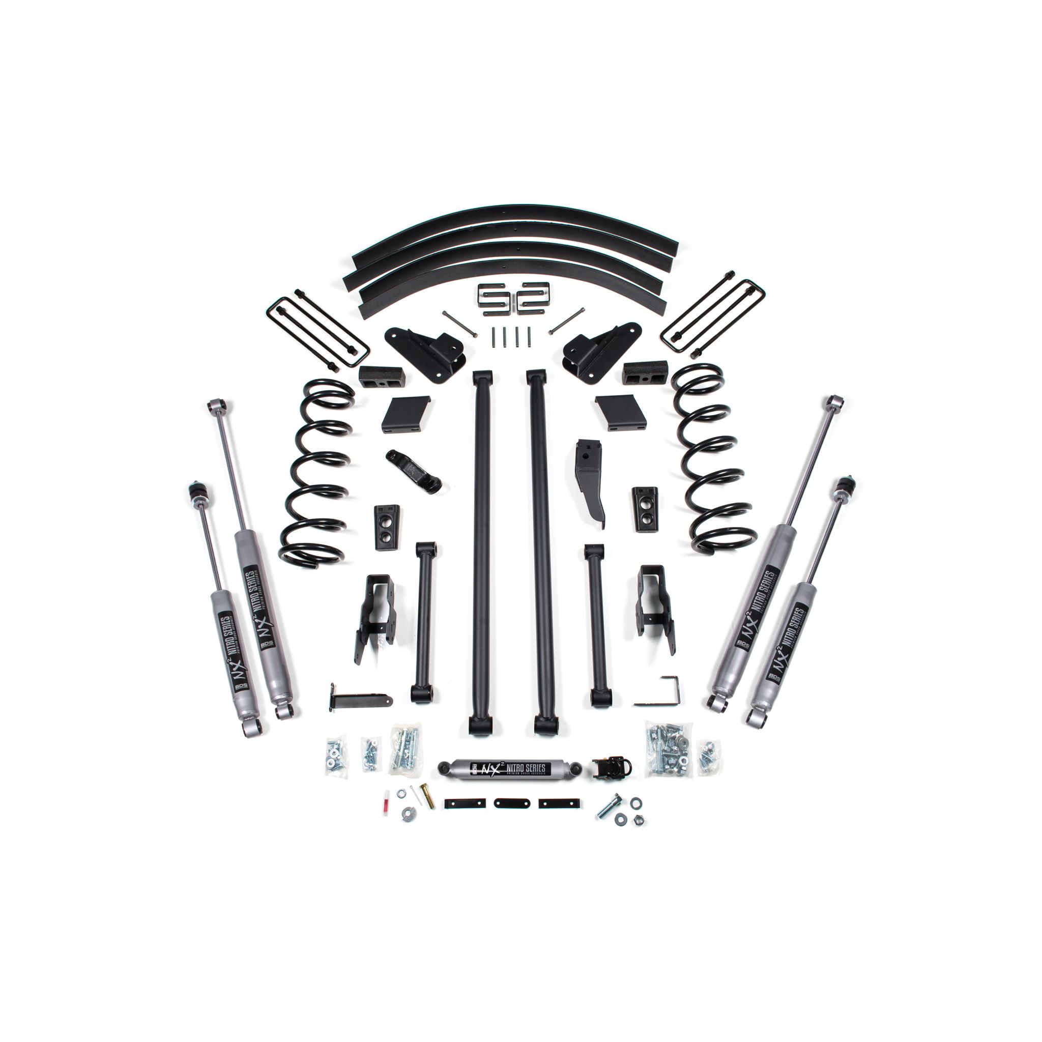 00-02 Dodge 3/4 ton 5-4.5 LA Springs Kit