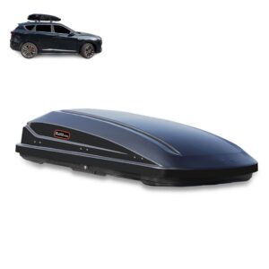 Black Horse Off Road Roof Box Black ABS BHODRB16