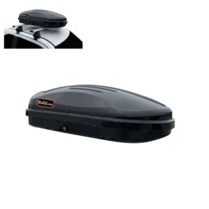 Black Horse Off Road Roof Box Black ABS BHODRB9