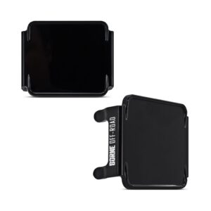 Borne Off-Road Light Pod Covers, Black
