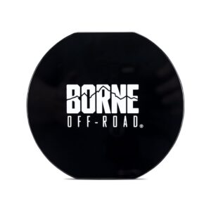 Borne Off-Road 7in Round Light Cover, Black