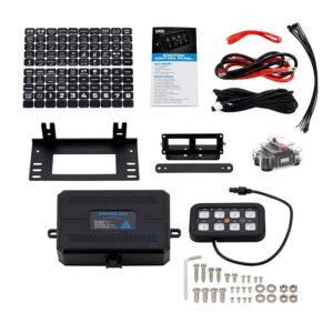 Borne Off-Road 8-Gang Switch Panel