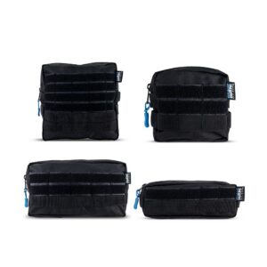 Borne Off-Road Molle Pouch Set, 4-Pack
