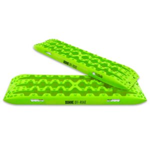 Borne Off-Road Traction Board Set, Neon Green