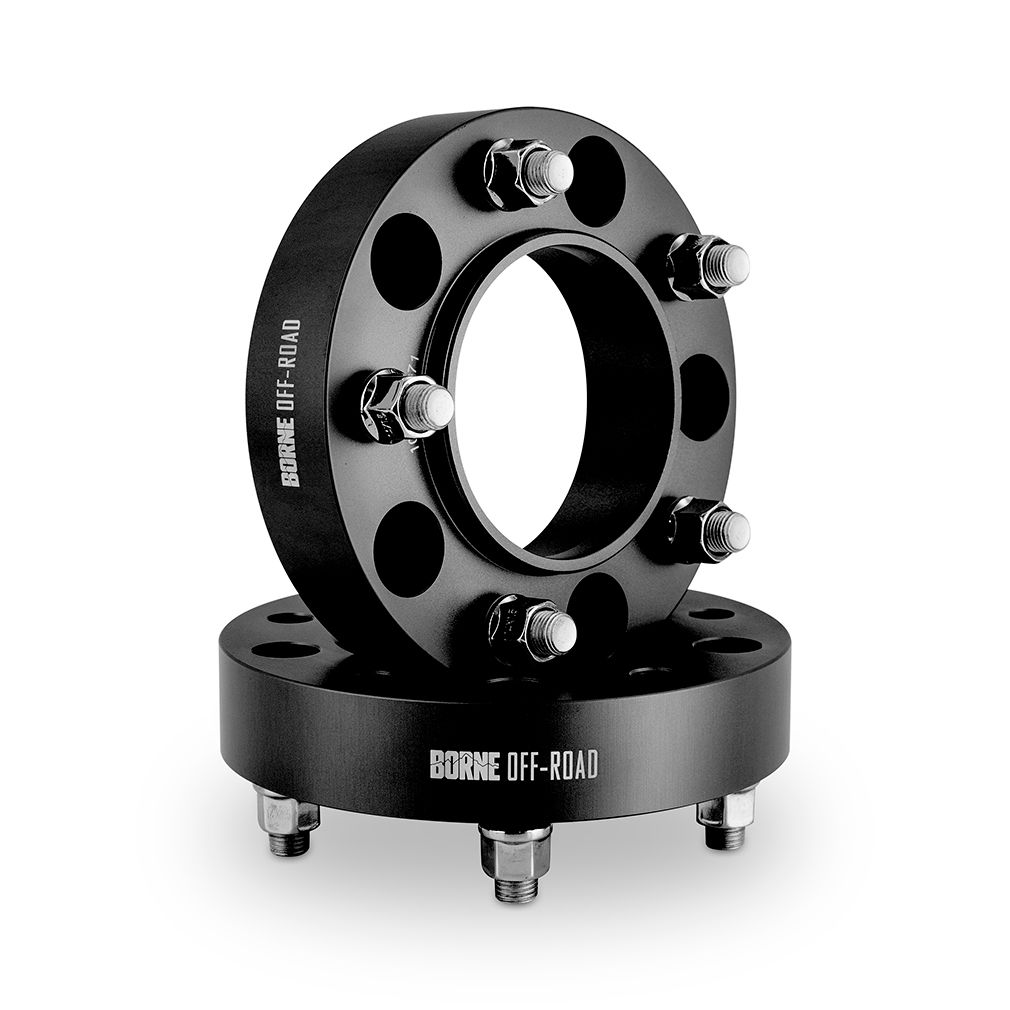 Wheel Spacers, 5x150, 110.1 Center Bore, M14x1.5, 32mm, Black