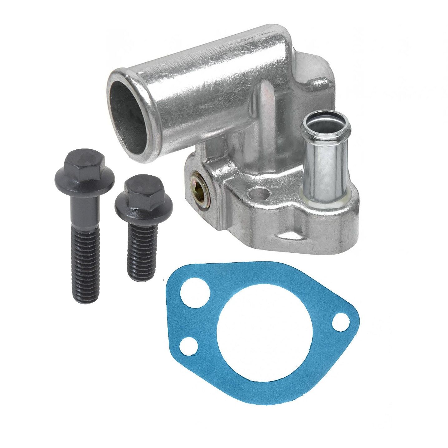 THERMOSTAT HOUSING - 90 Degree ANGLE FOR Ford Windsor 302 - 351 - ALUMINUM