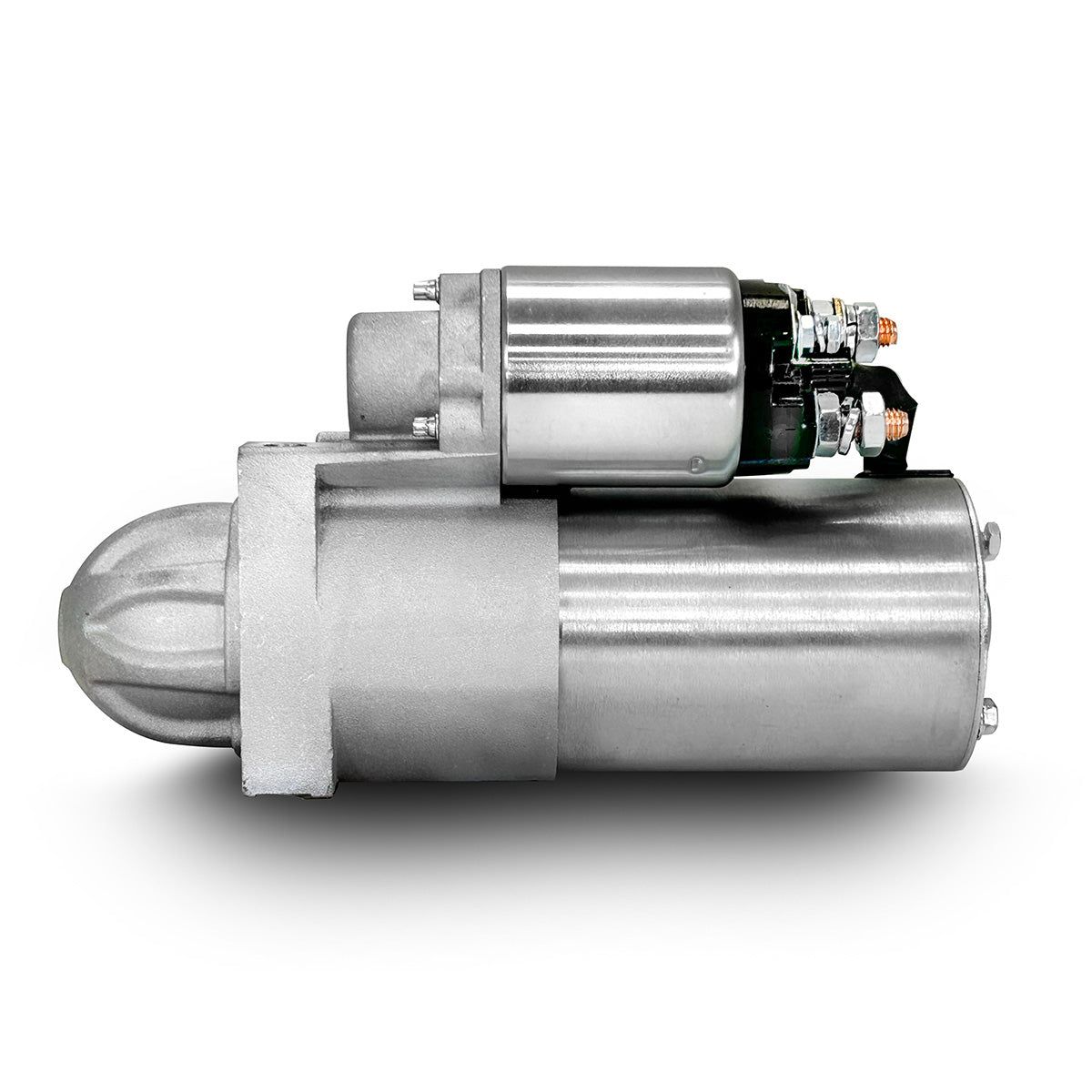 STARTER - CHEVY SB/BB - STAGGERED MOUNT - 168 TOOTH FLYWHEEL - DENSO STYLE - OE FINISH