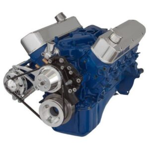Ford SB Compatible Front Accessory Drive - V-Belt with Alternator | Water Pump | Brackets and Bolts