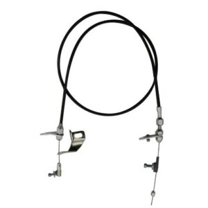 Cable Kit - Chrysler 727 Transmission Kickdown - Black