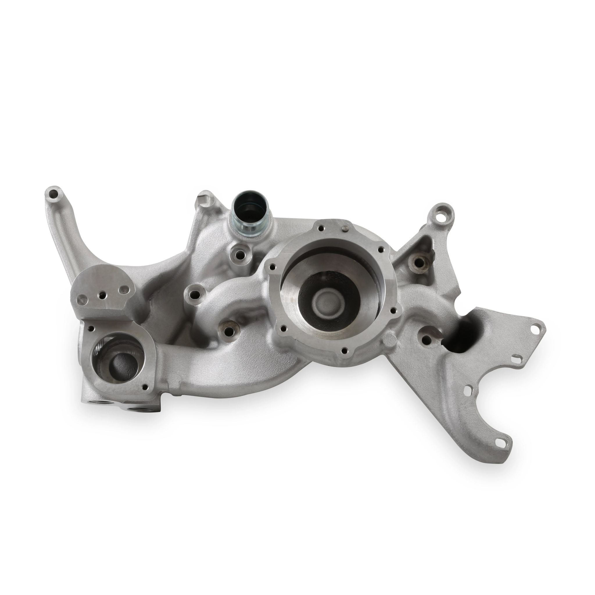 Holley LS Cooling Manifold Natural - Water Pump
