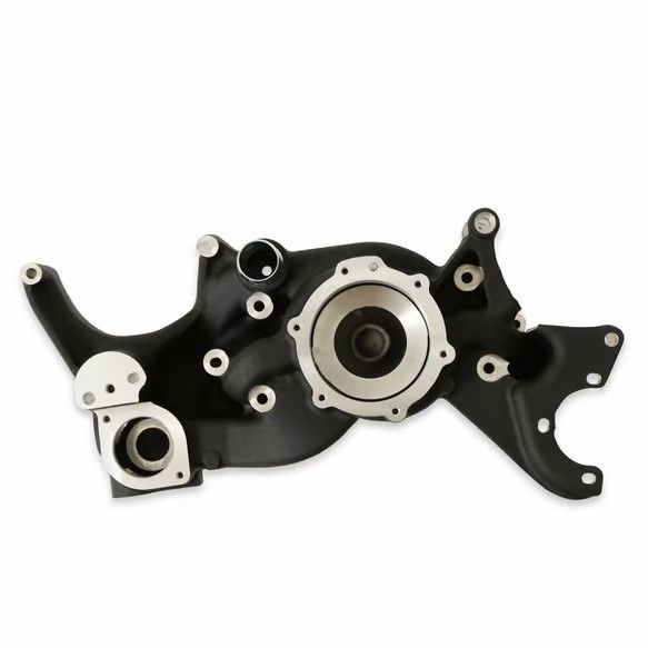 Holley LS Cooling Manifold Black - Water Pump