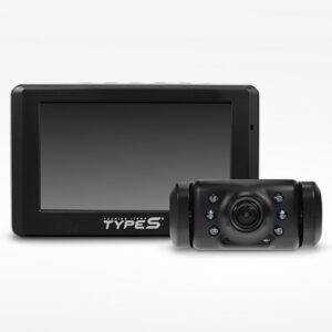 TYPE S Reverse light-powered digital wireless backup cam, 4.3 in. LCD screen, mount