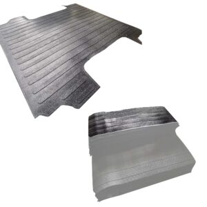 Black Horse Off Road Totaliner Bed & Tail Gate Mat Black Rubber BTGMGM01A