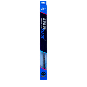24" 610mm Blue Silicone Shadeblade Wiper Blade