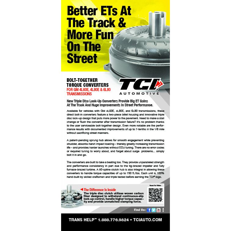 6L80E 2600-2700 Stall Triple-Disc Bolt-Together Converter