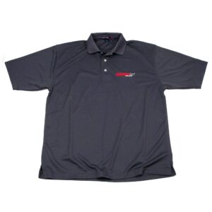Gray COMP Cams Logo Dri Mesh Medium Polo Shirt