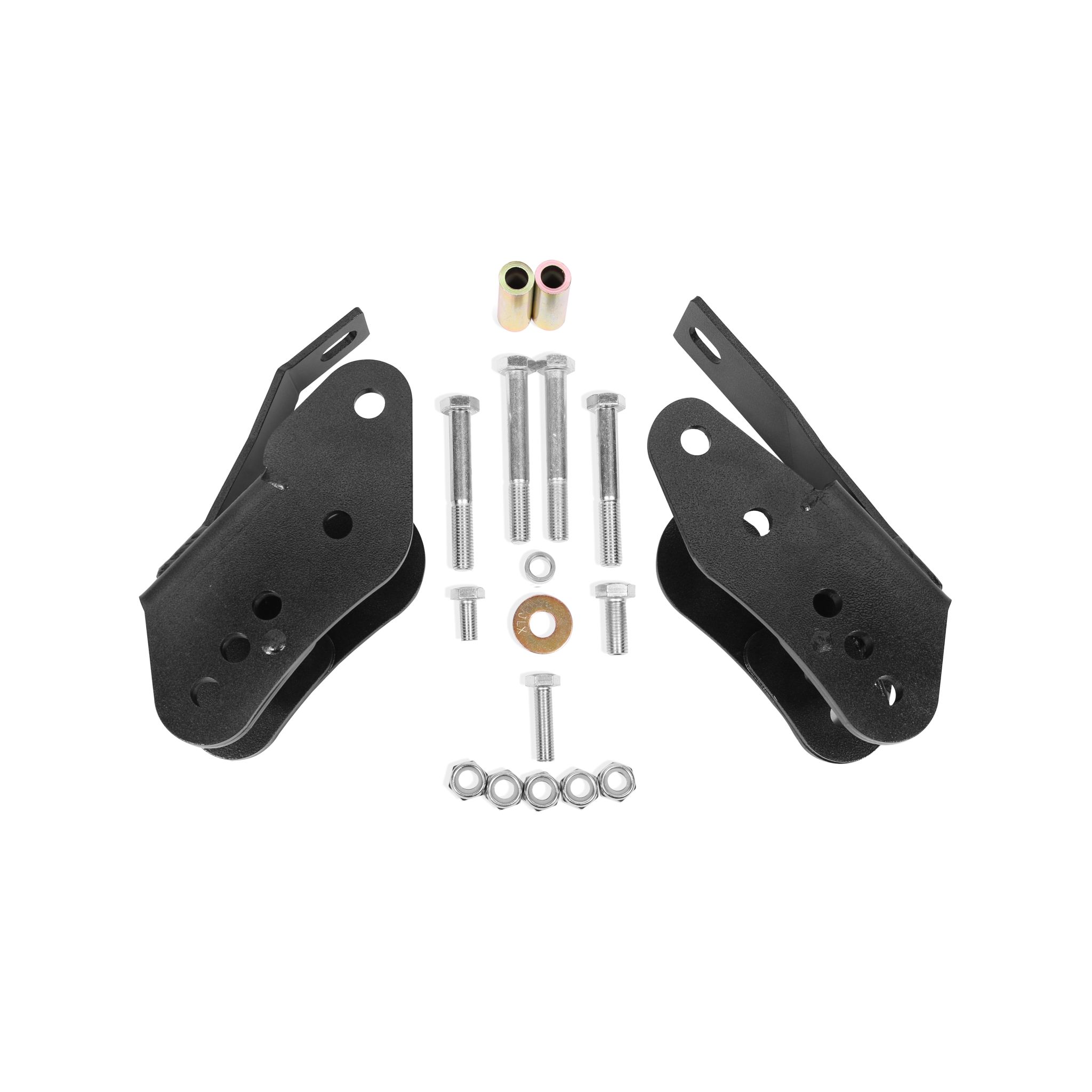 BMR Suspension CAB005H - Control Arm Relocation Brackets, Bolt-on - 2005-2014 Ford Mustang