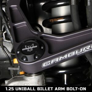 Camburg Engineering KINETIK 1.25 UCA Uniball Cap Kit (6-Bolt) CAM-010056