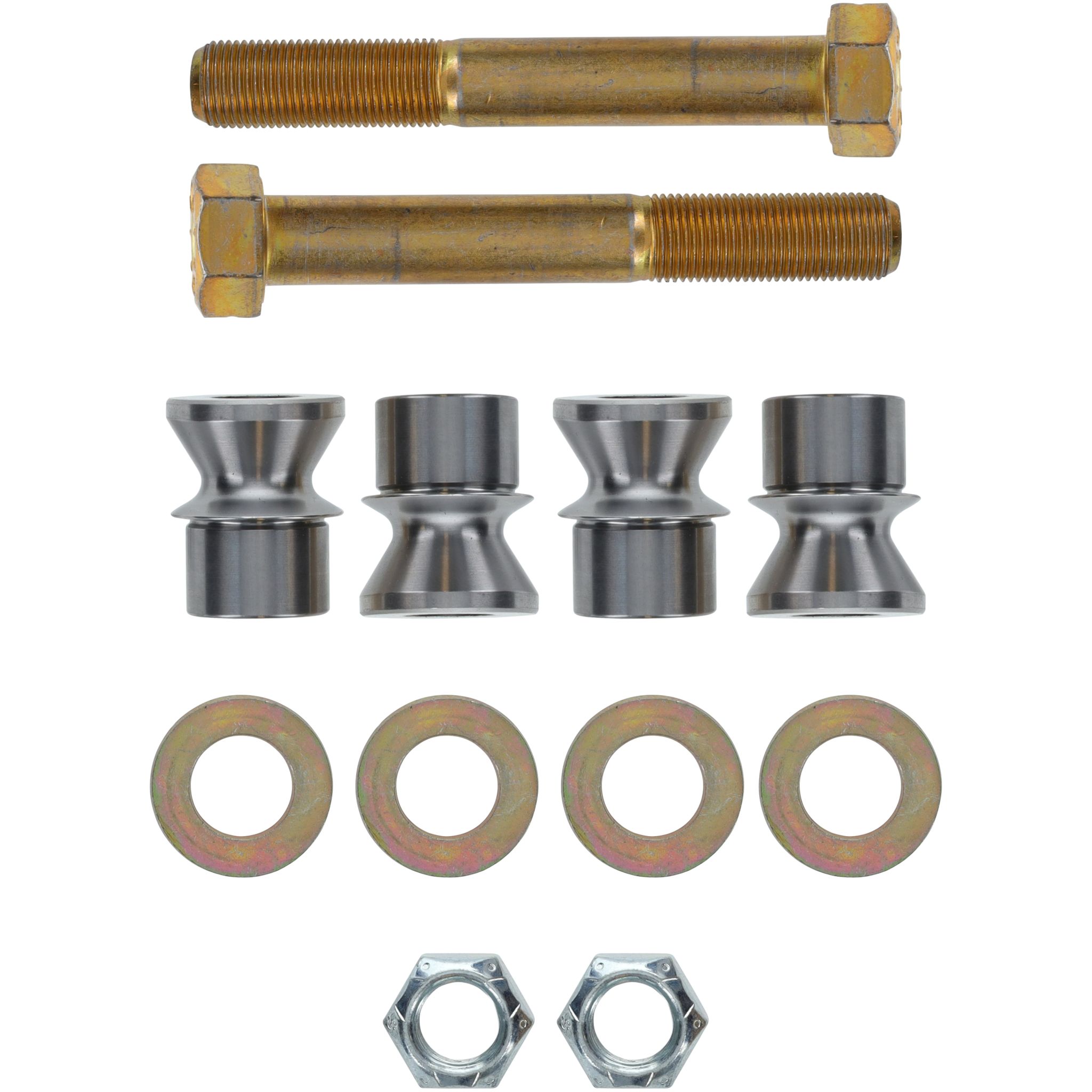 Camburg Engineering Ford Ranger '98-12 | Chevy/GMC 1500 '99-06 | Toyota Tacoma '96-04 (Race) | Tundra '00-06 (Race) L/T UCA Uniball Bolt & Spacer Kit CAM-010140