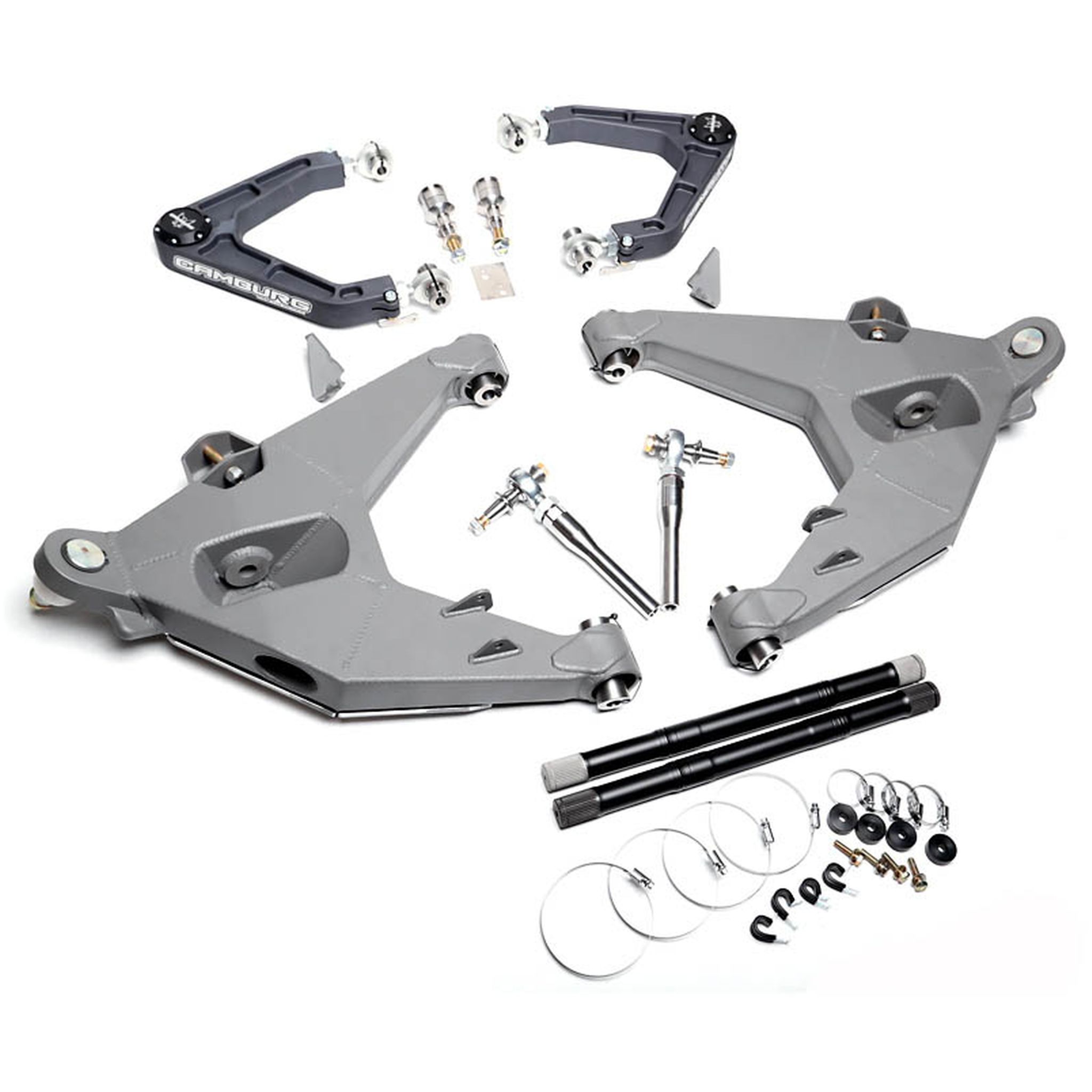 Camburg Engineering 2017-2020 Ford F-150 Raptor Gray KINETIK Series Long Travel Kit CAM-110176-K-GRY