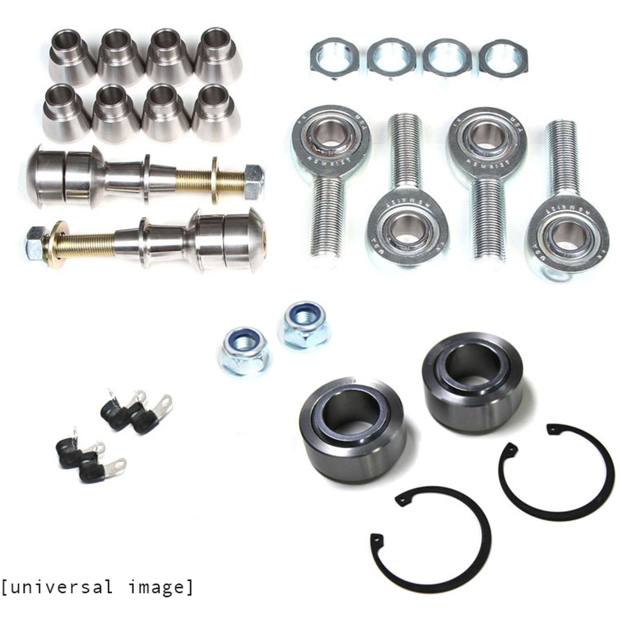 Camburg Engineering 2019-2023 Ford Ranger KINETIK Series UCA Hardware & Uniball/Heim Kit (Aluminum Taper) CAM-110184