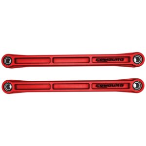 Camburg Engineering 2021-2025 Ford Bronco Excludes Raptor Red KINETIK Series Trailing Arm Kit CAM-120032-RED