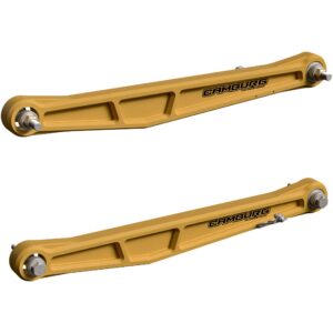 Camburg Engineering 2024-2025 Ford Ranger Raptor KINETIK Series Rear Billet Trailing Arm Kit - Gold