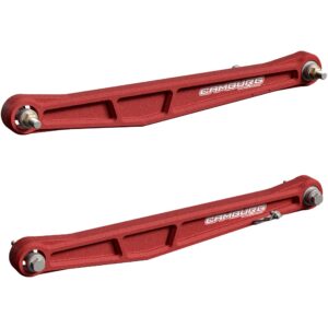 Camburg Engineering 2024-2025 Ford Ranger Raptor KINETIK Series Rear Billet Trailing Arm Kit - Red