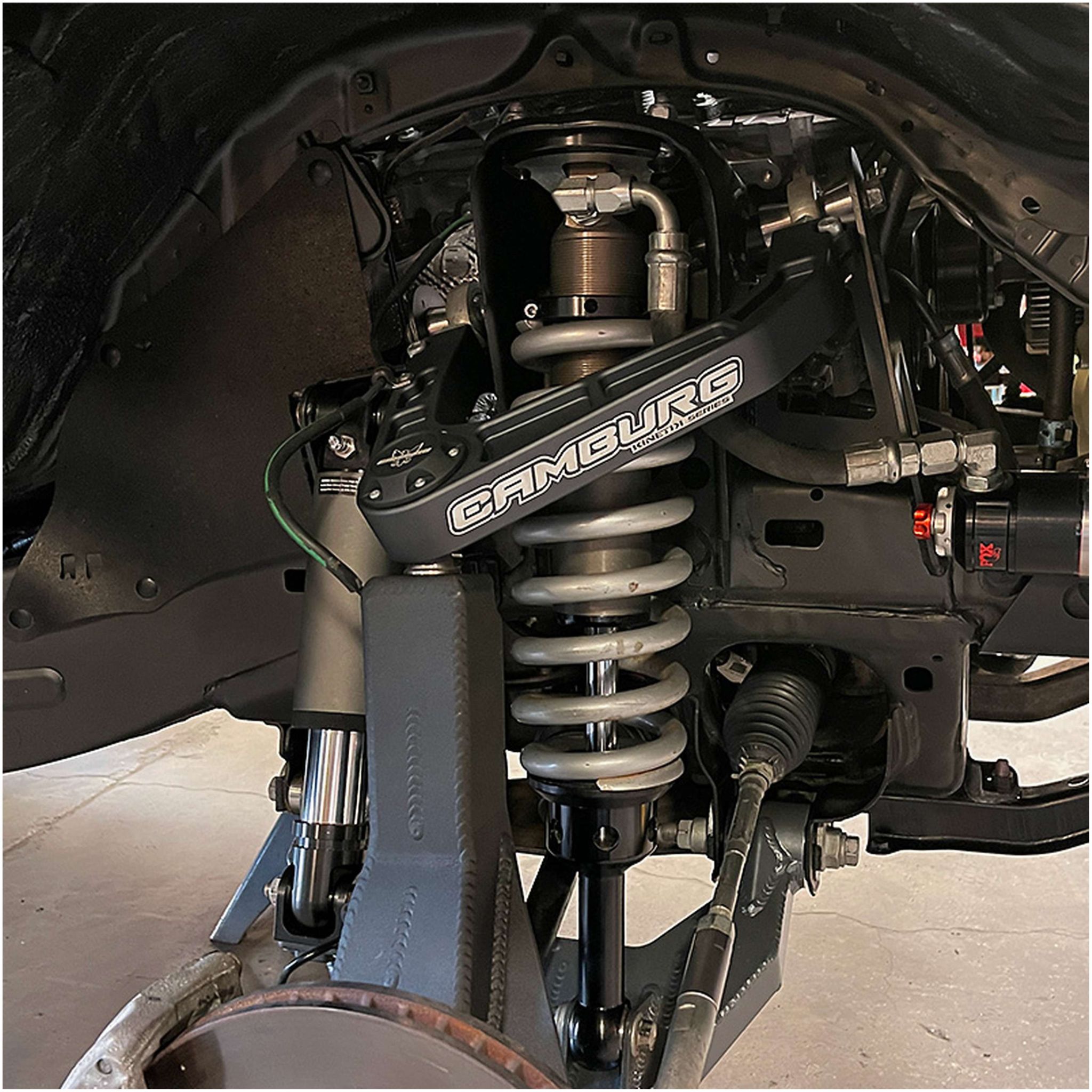 Camburg Engineering 2010-2014 FJ Cruiser | 2010-2024 4Runner Gray KINETIK Series Long Travel Kit CAM-310171-K-GRY