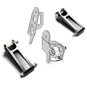 Camburg Engineering Toyota 4-Runner/FJ '03-09 2.5 Front Slapper Bump Stop Mount Kit w/ UCA Gussets Only CAM-310180