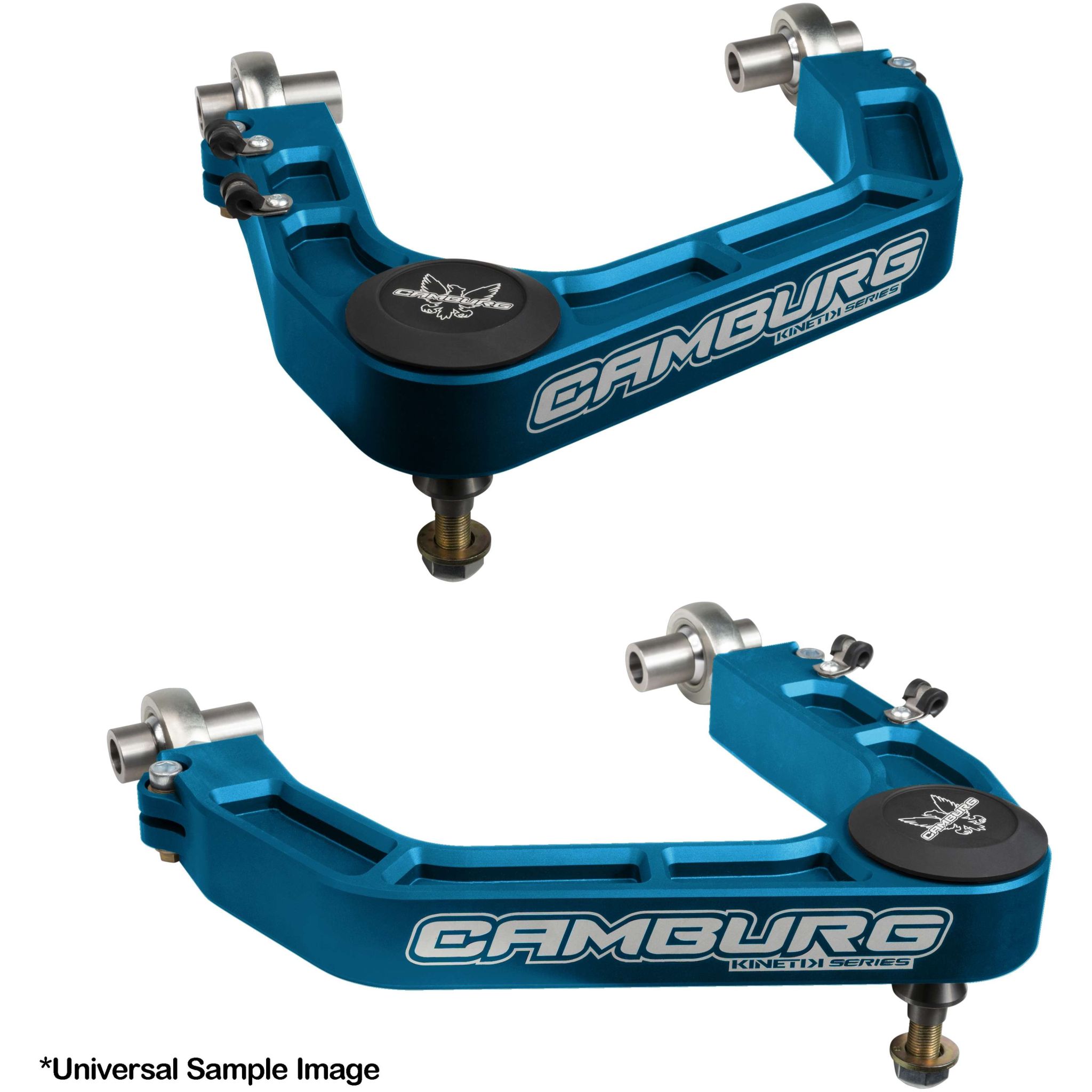 Camburg Engineering 2008-2021 Toyota Land Cruiser 200 Blue KINETIK Series Control Arm Kit CAM-310193-BLU