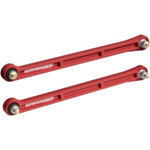 Camburg Engineering Toyota Tundra '22-25 | Tacoma '24-25 | Sequoia '23-25 KINETIK Series Rear Billet Lower Trailing Arm Kit Red