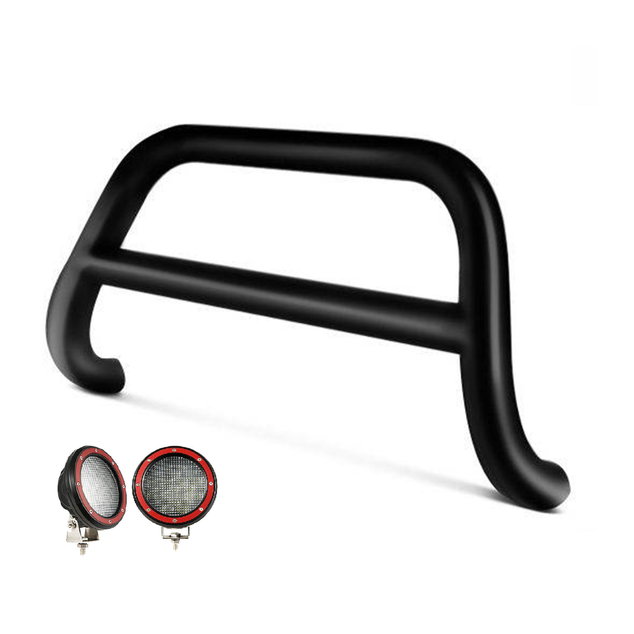 Black Horse Off Road A Bar Kit Black Steel CBB-NIA1702-PLFR