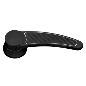 Universal Door Handle for GM & Ford 1949+; Black Onyx; Carbon Fiber