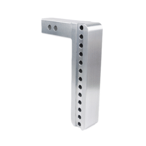 Weigh Safe Aluminum Draw Bar 10" Drop 2" Shank