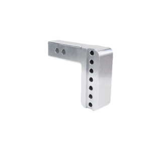 Weigh Safe Aluminum Draw Bar 4" Drop 2" Shank