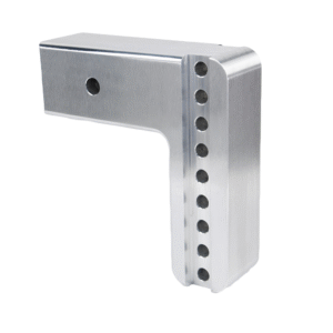 Weigh Safe Aluminum Draw Bar 6" Drop 3" Shank