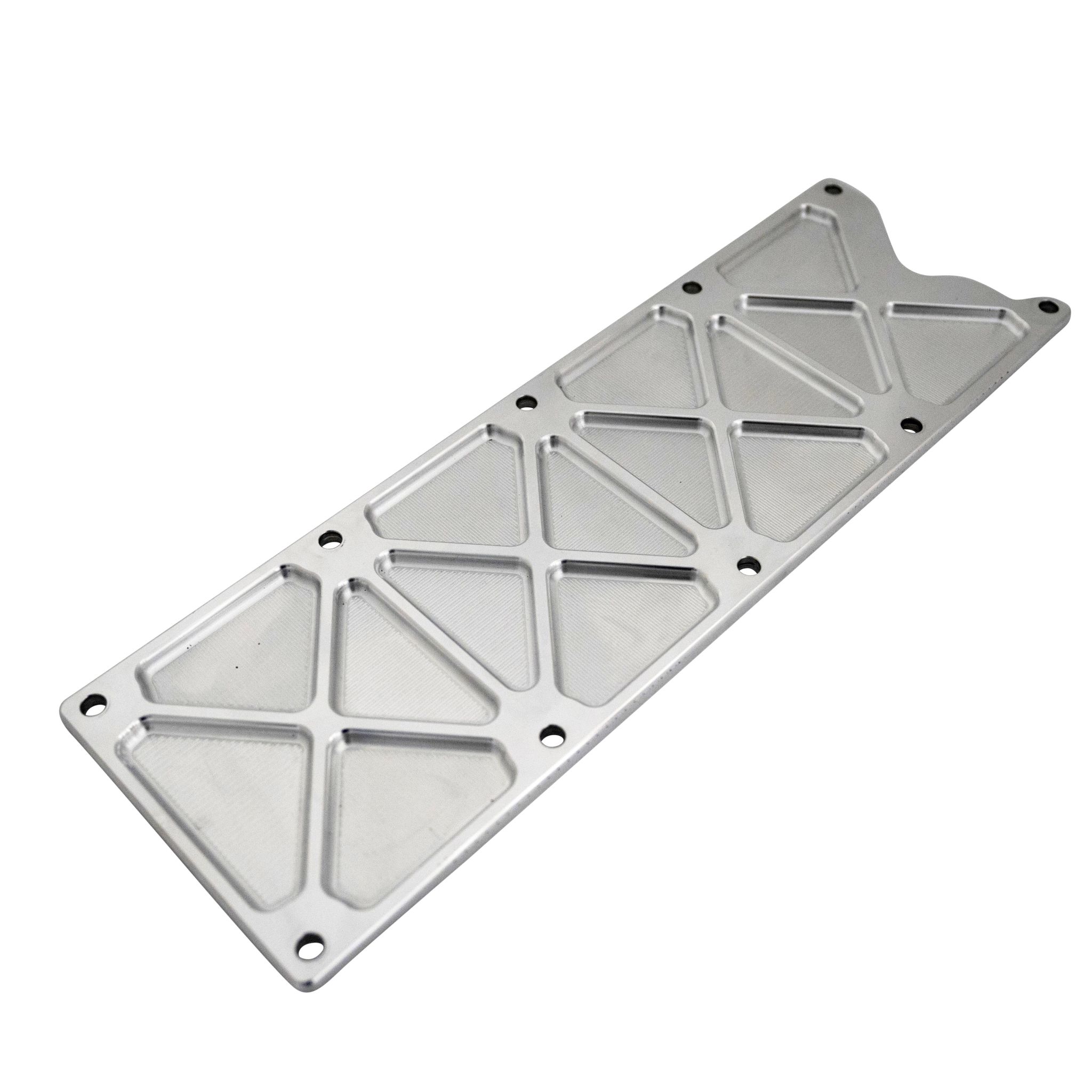 Chevy LS Valley Cover; Knock Sensor Delete; Gen III; Pocketed