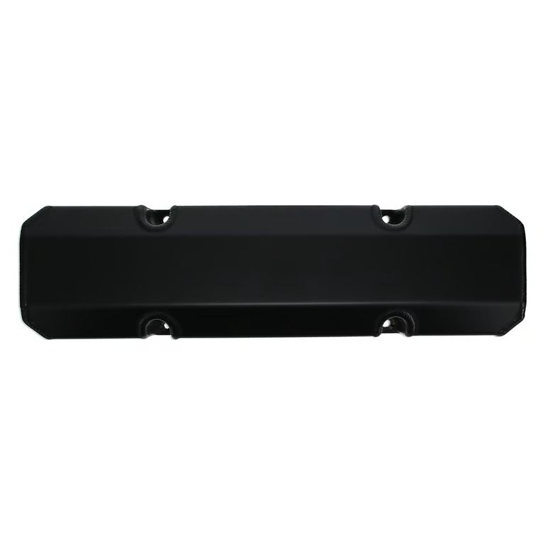 SBC Valve Cover Kit - Fabricated Aluminum - Black