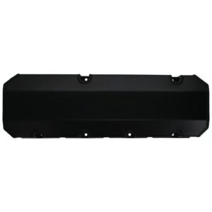 BBC Fabricated Aluminum Valve Cover Set w/ No Logo Black Anodized