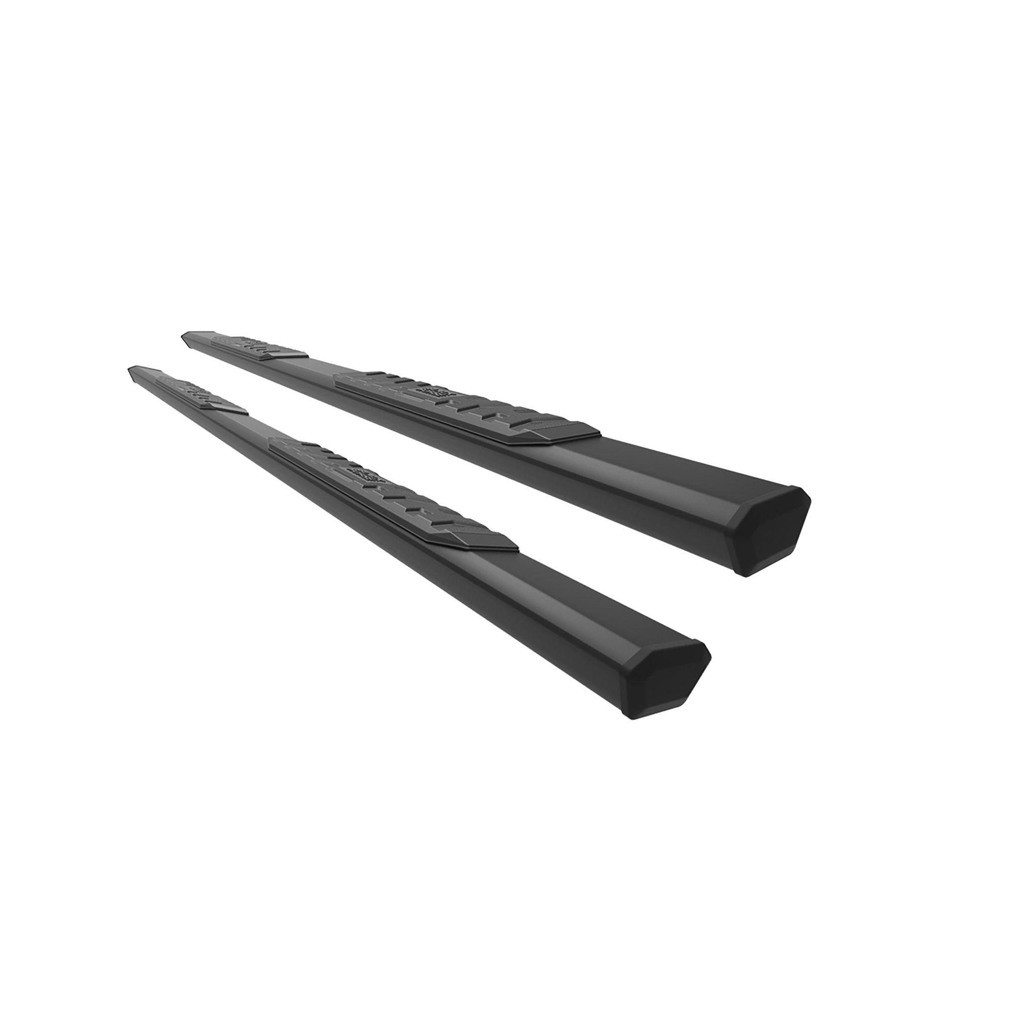 Black Horse Off Road Epic Running Boards Black Aluminum E3169