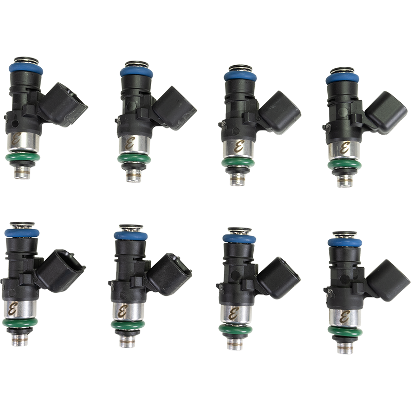 Fuel Injector 3295 Short Body 42 lb/hr USCAR Connector Set of 8
