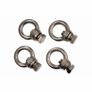 Stainless steel, Sold as a pack of 4.