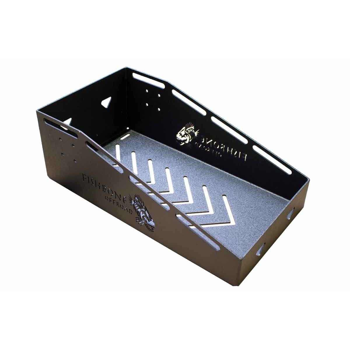 11-gauge steel, Black powder coat, Stainless Steel hardware