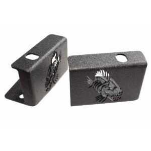 Black textured powder coat