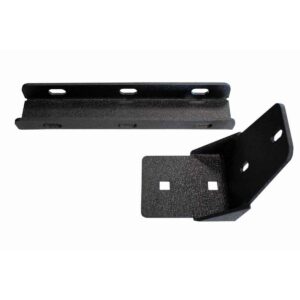 Black textured powder coat, 10-Gauge steel, Stainless Steel hardware