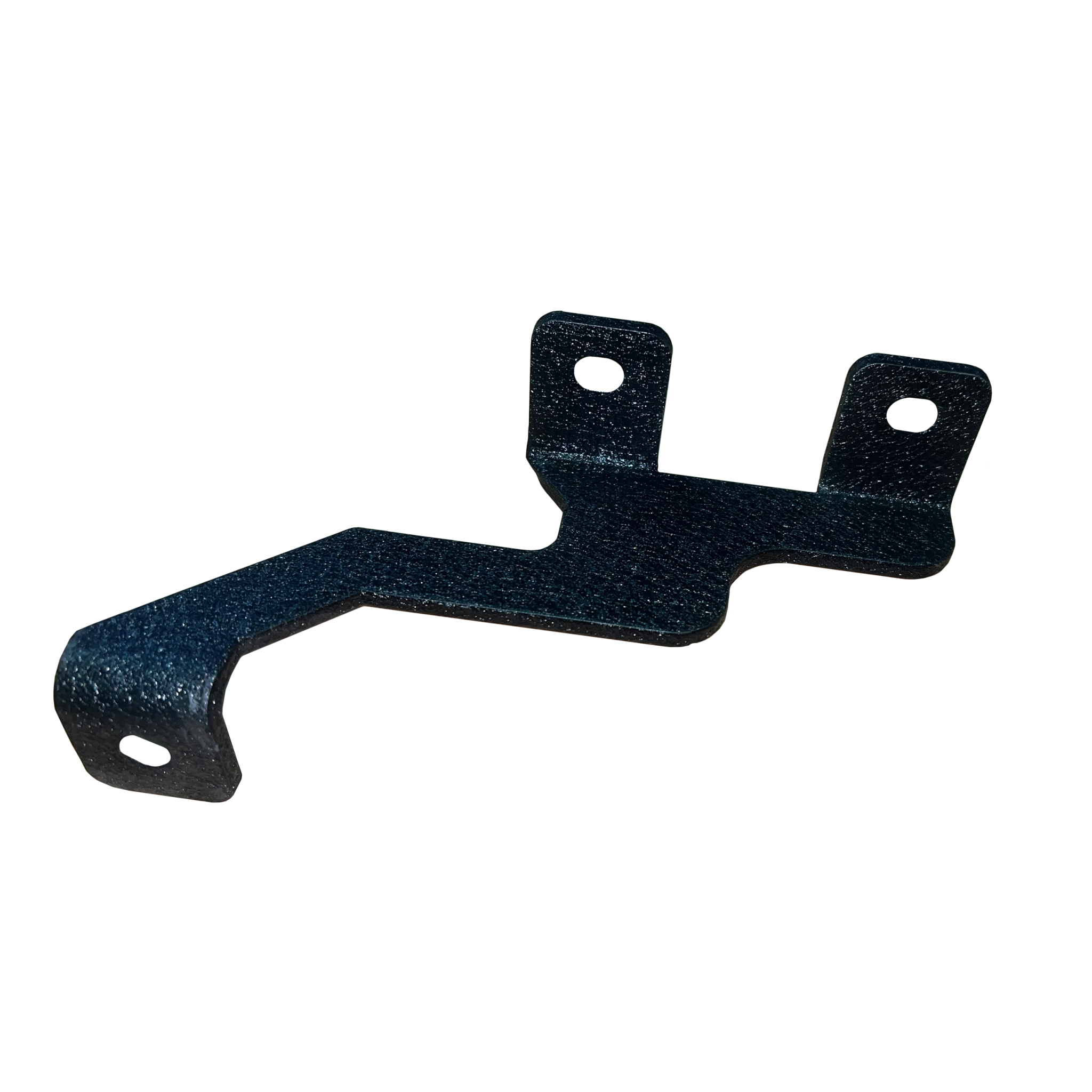 0.197 in. - 13/64 - 6 Gauge Steel, Textured Black Powder Coat, Sold as Pair