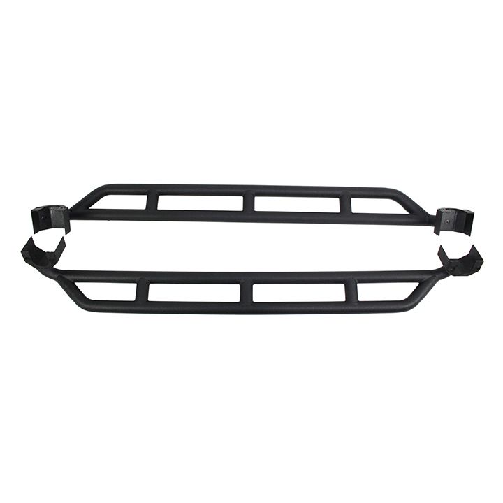 1.75 in. x 0.120 in. tubular steel, Black textured Powder Coat