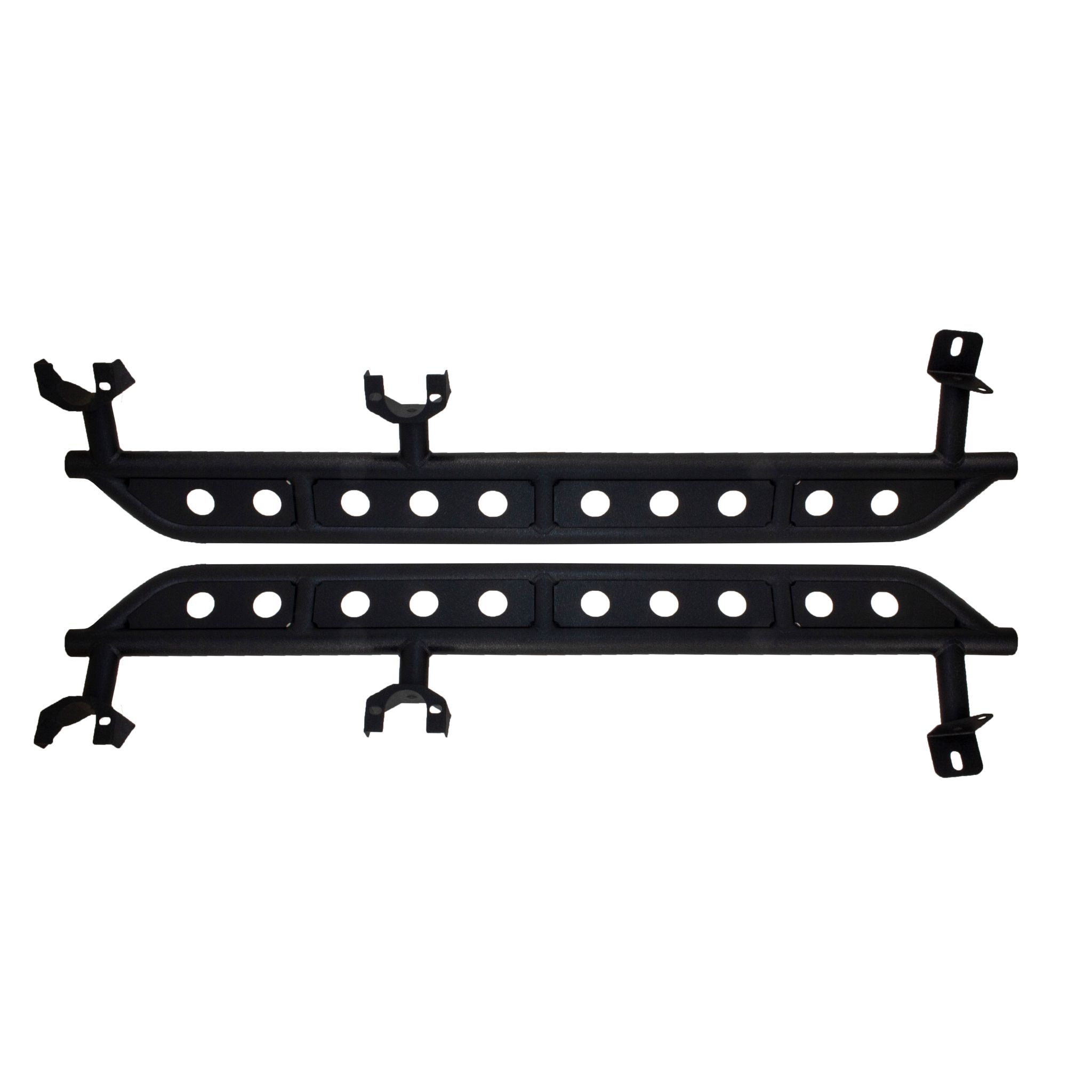 Black textured powder coat, Sold as pair